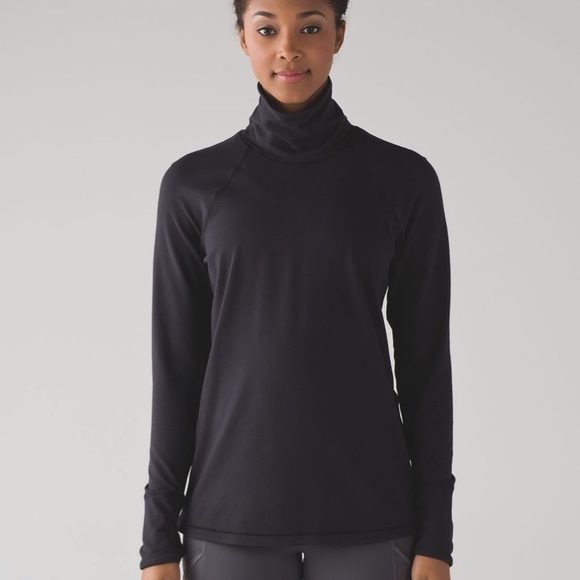 lululemon athletica Sweaters - Women’s Lululemon Hill And Valley Turtleneck | Black | Size 14 (Large)